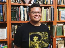 Antonio Mendoza, el librero que lidera Casa Fluya,  denuncia la inseguridad que se vive en el Centro Histórico de Guadalajara. EL INFORMADOR / J. Pérez