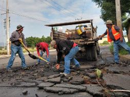 Ante dichos hechos, se realizó un operativo vial para agilizar la vialidad en el punto, así como las obras de limpieza en la zona.  ESPECIAL/ Gobierno de Tlajomulco