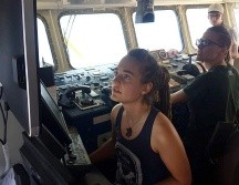 Rackete decidió entrar sin permiso y acercarse a tierra con la intención de bajar a los 42 migrantes a bordo. EFE/ONG Sea watch