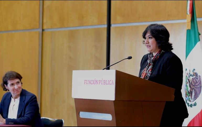 Irma Eréndira Sandoval acudió a la inauguración del seminario franco-mexicano 
