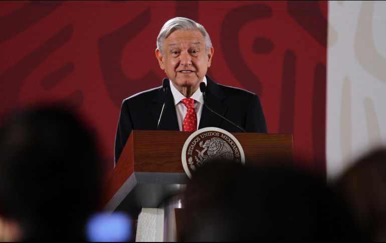 AMLO reconoció que el embajador está en su derecho de defender a cualquier empresa de su país. NTX/ G. Granados