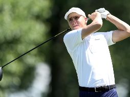 Carlos Ortiz está a solo dos golpes del Top 5. AFP/D. Buell