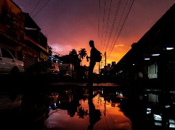 Migrantes cruzan Tabasco en su ruta a Estados Unidos. NTX/ARCHIVO