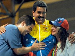 La medida contra Maduro Guerra se suma a la presión sobre los familiares de altos funcionarios venezolanos, en especial contra los cercanos al presidente. AFP / ARCHIVO