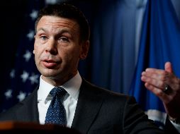 Kevin McAleenan restó importancia a la noción de que el pronóstico de menos cantidad de migrantes en junio se deba en parte al calor del verano. AP / C. Kaster