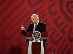 El Mandatario asegura que ya se celebraron los contratos con la empresa para la terminación de la carretera. NTX/A. Guzmán