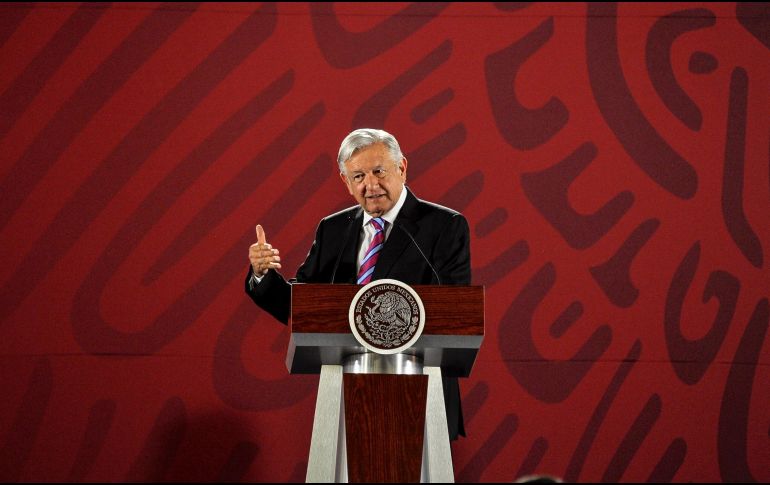 El Mandatario asegura que ya se celebraron los contratos con la empresa para la terminación de la carretera. NTX/A. Guzmán