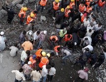 Los derrumbes de inmuebles son comunes en India en la temporada monzónica. EFE/ARCHIVO