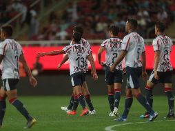 Alan Pulido, Eduardo López e Isaac Brizuela forman parte del 11 inicial. EL INFORMADOR/ARCHIVO