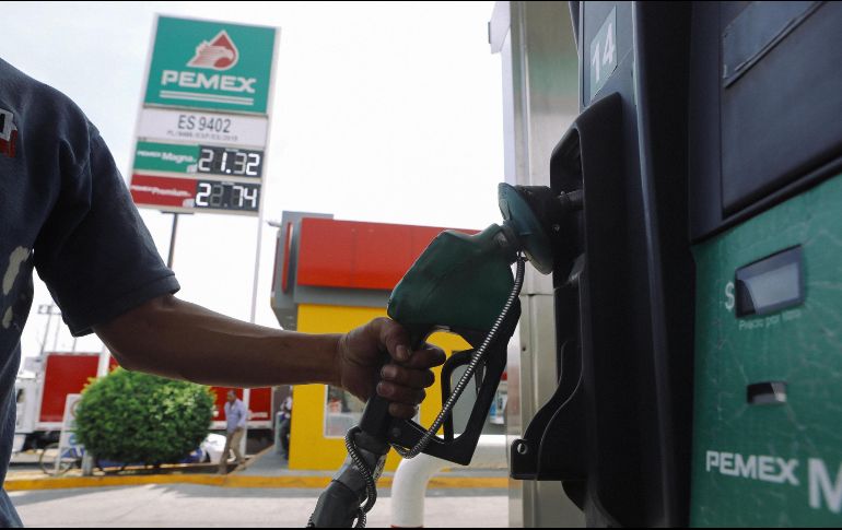El estímulo fiscal para la gasolina menor a 92 octanos será de 0.66 centavos por litro. EL INFORMADOR/Archivo