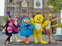 En Guadalajara. Los personajes se dieron una vuelta por el Expiatorio. ESPECIAL