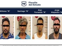 Los ahora imputados son Iván Marcelino “N”; Alfonso “N”; Santiago “N”; Alan Fernando de Jesús “N” y Jorge Alejandro “N”. ESPECIAL