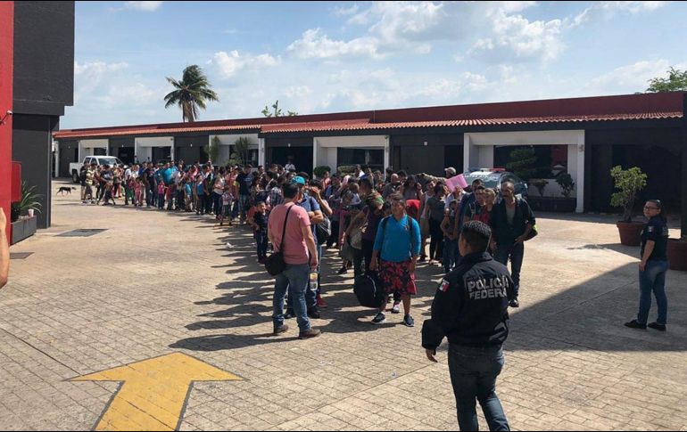 Autoridades mexicanas continúan con la detención de migrantes centroamericanos que ingresan al país de manera ilegal. EFE / Inami