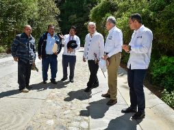 Acompañado por Javier Jiménez Espriú y Alejandro Murat, el Mandatario apuntó que lo que se paga de jornal ayuda a reactivar la economía regional. NTX/ESPECIAL