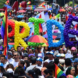 Marchan a favor de la diversidad sexual en la CDMX