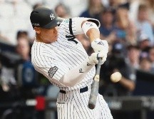 El toletero de los Yankees se voló la barda ayer en el Estadio Olímpico de Londres. AP