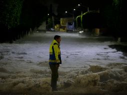 Tormenta cubre a la zona Sur de Guadalajara de granizo