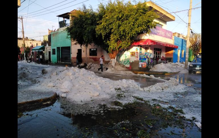 En Tlaquepaque, las mayores afectaciones se registran en las colonias Rancho Blanco, Álamos y Capacha. TWITTER/PCTlaquepaque