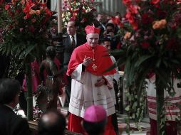 El cardenal Carlos Aguiar Retes afirmó que tras el asesinato de Leonardo Avendaño, la iglesia saldrá adelante como institución. SUN / ARCHIVO
