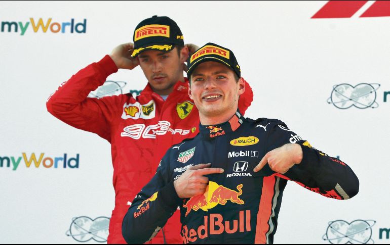 Max Verstappen se relegó en la salida y tuvo que remontar hasta ocho posiciones para poder ganar por segundo año seguido en Austria. RED BULL CONTENT POOL / M. Thompson
