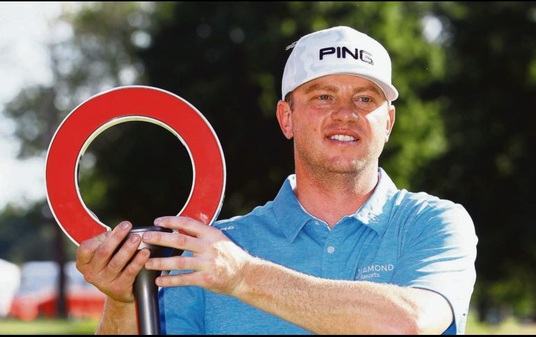 Nate Lashley consiguió el primer título de su trayectoria en el PGA Tour. AFP / G. Shamus