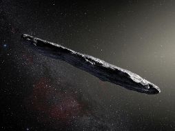 El Oumauamua, descubierto el 19 de octubre de 2017, era difícil de describir pues tiene características de cometa y de asteroide y algunos llegaron a considerar que podría tener algo que ver con una nave mandada desde una civilización lejana. EFE / ARCHIVO