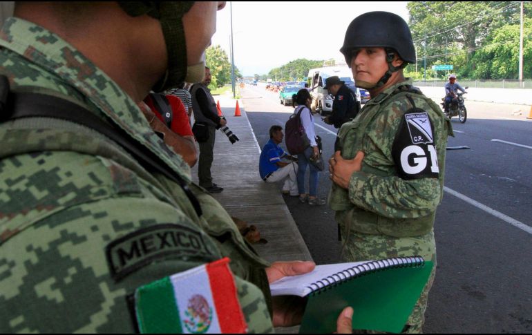 Los primeros elementos de la Guardia Nacional arribaron a Jalisco. De acuerdo con el gobernador, Enrique Alfaro Ramírez. NTX/ ARCHIVO
