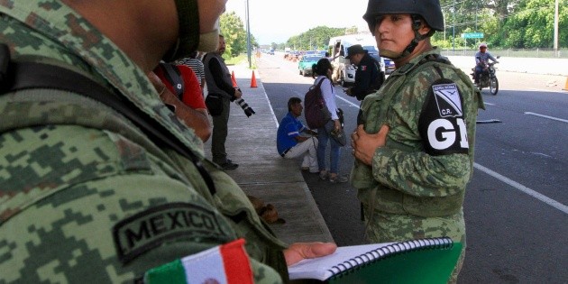 Guardia Nacional arriba a Puerto Vallarta