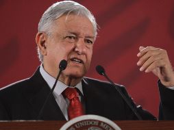 López Obrador dice que tiene miedo como todos los seres humanos, pero no es un cobarde. NTX / G. Granados