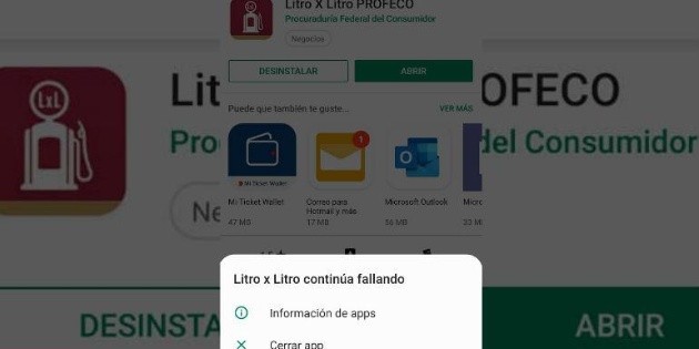 App "Litro x Litro" presenta fallas por demanda de usuarios, explica Profeco