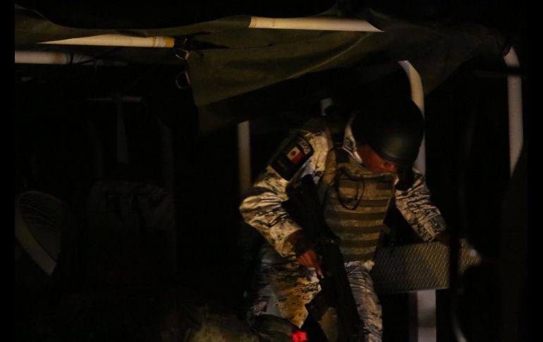 En las próximas semanas llegarán más efectivos para completar los tres mil 600 anunciados por las autoridades federales. ESPECIAL/Gobierno de Jalisco