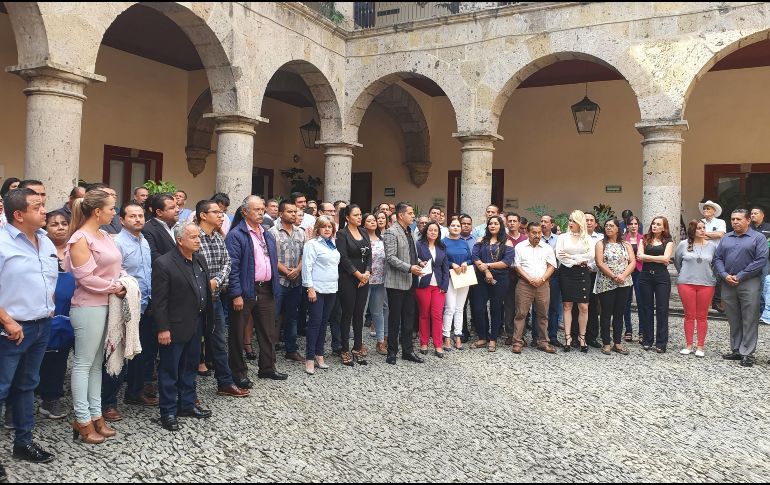 También reclaman que la Junta de Coordinación Política haya limitado el pago de horas extras con tiempo de descanso o justificantes. EL INFORMADOR / R. Rivas