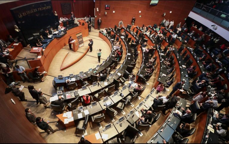 Se realizó carta donde solicitan que sea una mujer quien presida la Mesa Directiva de la Cámara alta, a partir del 1 de septiembre. EL INFORMADOR / ARCHIVO