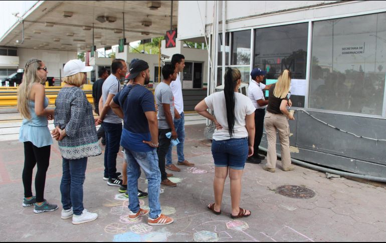 El gobierno federal intercambiará con el gobierno estatal información de inteligencia y estadísticas sobre el fenómeno migratorio. EFE/A. Pineda