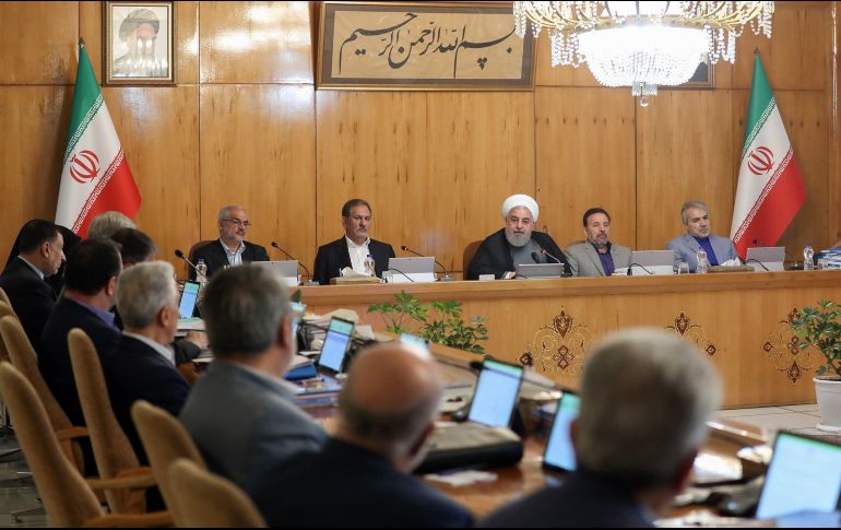 El presidente Hasan Rohaní dio un ultimátum a los representantes europeos firmantes del acuerdo de 2015 sobre el programa nuclear de Irán. EFE/ Presidencia de Irán