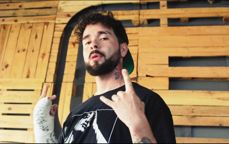 “Güero” Sosa, uno de los intérpretes de trap que estará presente en el evento. EL INFORMADOR / F. González