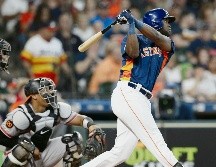 El cubano de los Astros se despachó con siete cuadrangulares en junio. AP