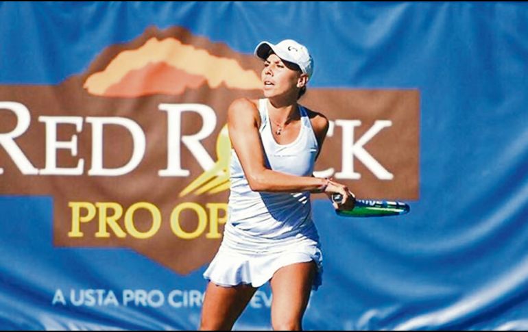 La mexicana tuvo una buena  presentación en el All England Club. @fmtmex