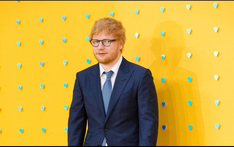 El cantante Ed Sheeran no se encontrará en el lugar porque presentará ese mismo día un concierto en Letonia.  EFE / ARCHIVO