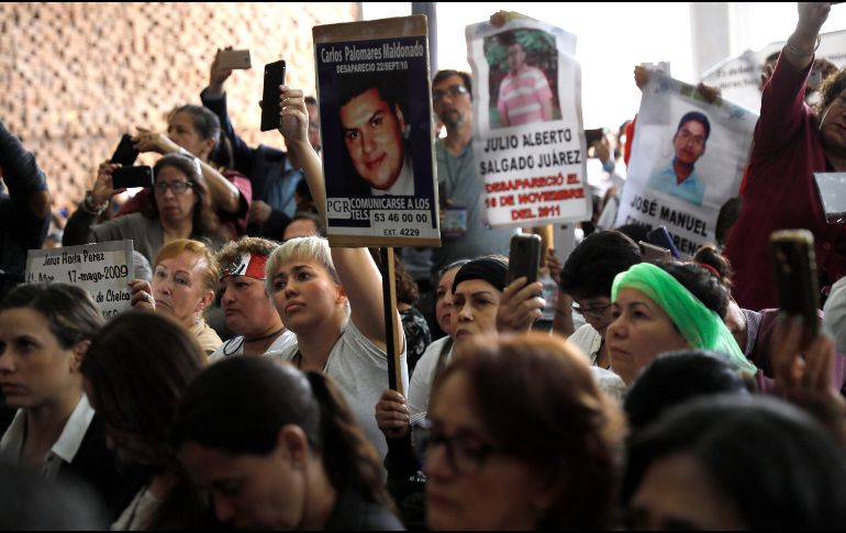 Entre las preguntas que realizaron está cuál es su propuesta para generar una base de datos, el papel de los familiares de las víctimas y cómo comenzarían una búsqueda. EFE / ARCHIVO