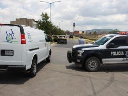 En el lugar se localizó una camioneta Honda CRV con varios impactos de bala. ESPECIAL
