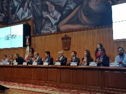 Reconocieron la importancia del papel que ha tomado la FEU en la universidad.  EL INFORMADOR / Y. Mora