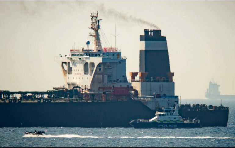 Se sospecha que el Grace 1 llevaba su carga a la refinería de Banias, en Siria, propiedad de una entidad sujeta a las sanciones de la Unión Europea. AP/M. Moreno