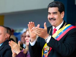 Maduro asiste al desfile militar en Caracas para conmemorar la proclamación de la Independencia de Venezuela. AFP/Presidencia de Venezuela