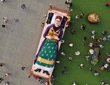 Exposición. A propósito de esta semana especial, se presenta “Los colores de Frida” en la Ciudad de México. ESPECIAL / AFP
