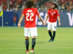 El equipo nacional, liderado por su estrella Mohamed Salah, aparecía como favorito, por lo que su eliminación fue un duro golpe. AP/A. Schalit