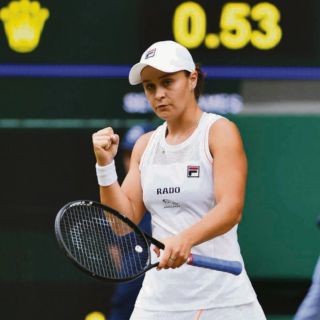 Ashleigh Barty tiene un día de campo