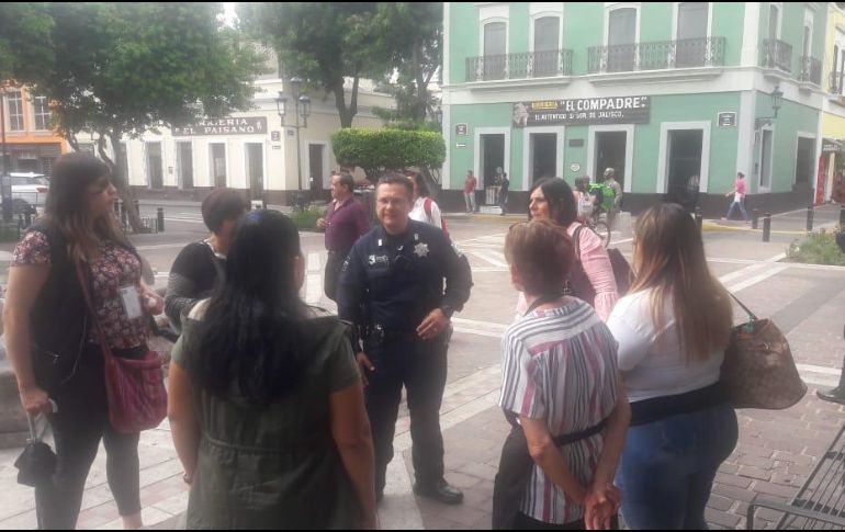 La policía tapatía convocó a una reunión la próxima semana para sumar a comerciantes y vecinos al programa Proximidad Ciudadana. ESPECIAL / Policía de Guadalajara