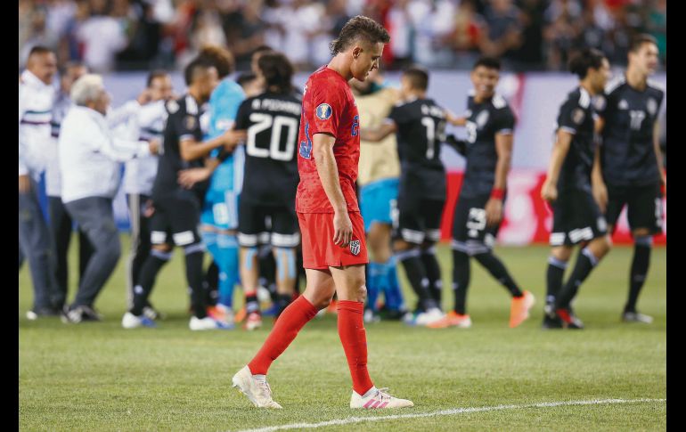 Estados Unidos se quedó en la orilla. AFP / D. Buell