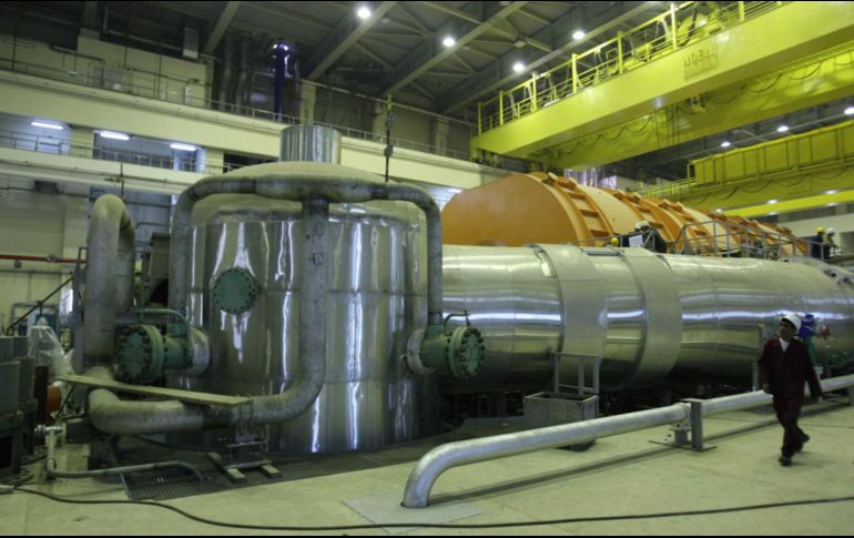 Un reactor en una planta nuclear en el sur de Irán. El país implementó ayer la segunda fase de la retirada del acuerdo nuclear. AFP/ARCHIVO